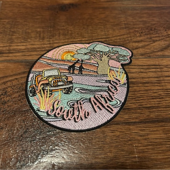 RARE Stoney Clover South Africa Destination Sticker Patch BNWT - Picture 2 of 3